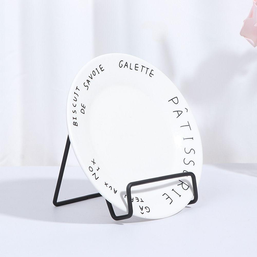 HARRIETT Giá Đỡ Dĩa / Tạp Chí / Điện Thoại Để Bàn Thiết Kế Kiểu Hình Học Sáng