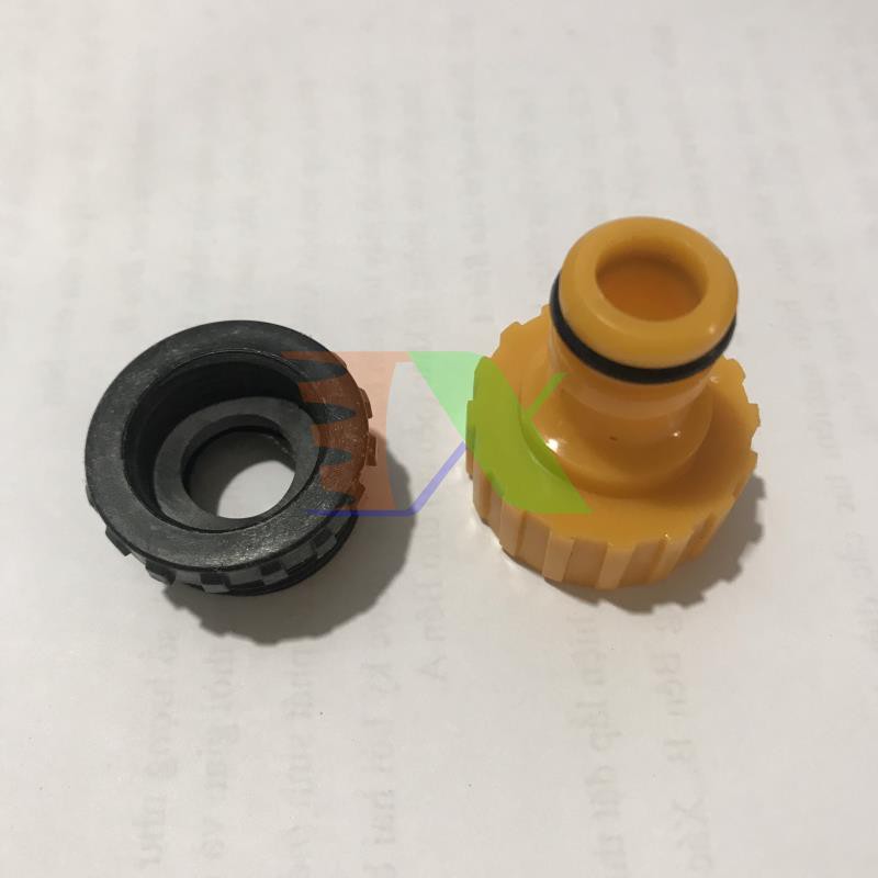 Bộ 4 đầu nối nhanh ren 21, 25 ra 16, Khớp nối nhanh, Côn thu 25, 21-16