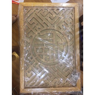 Tấm chắn khói gỗ sồi 41x61cm