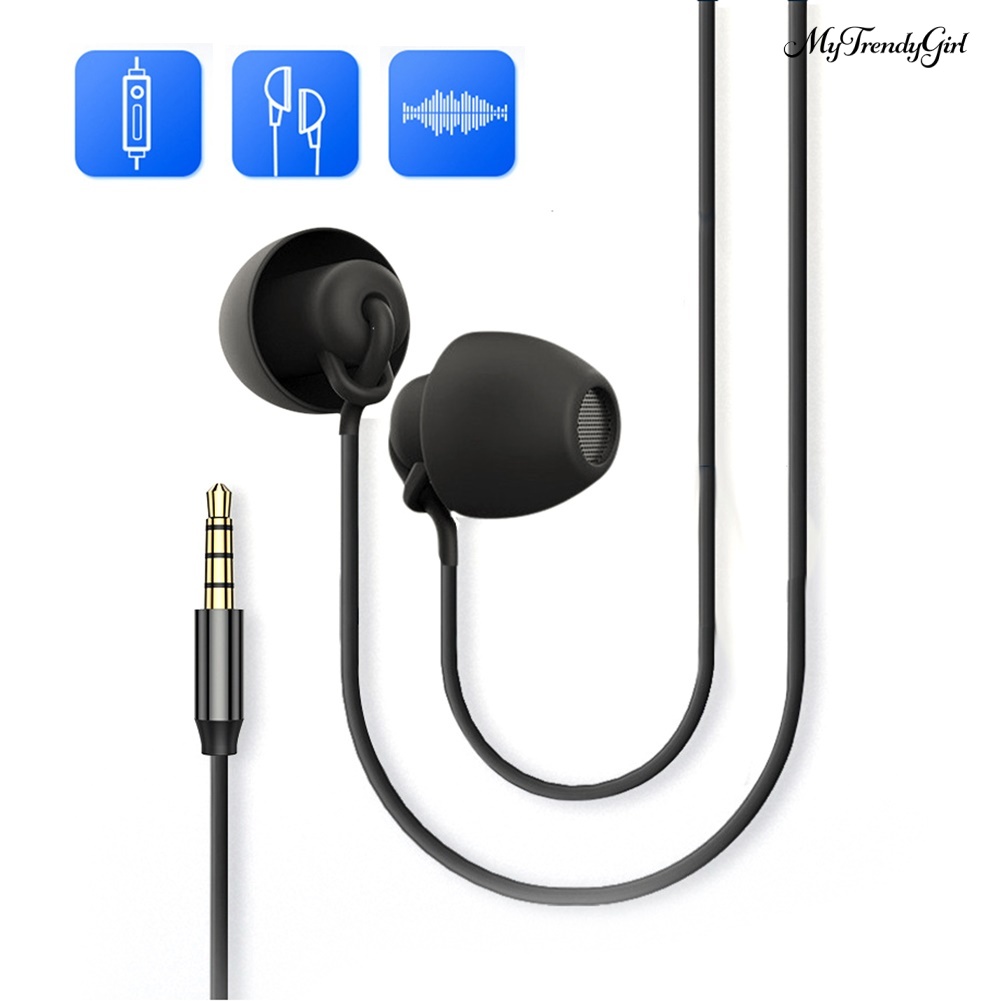 Tai Nghe Nhét Tai Silicone Chống Ồn Jack 3.5mm | BigBuy360 - bigbuy360.vn