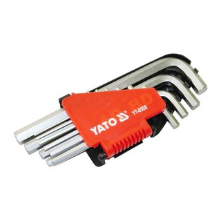 Bộ lục giác Yato 10 chi tiết YT-0508