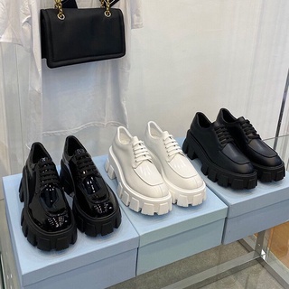 Giày da đế độn bản đẹp ulzzang