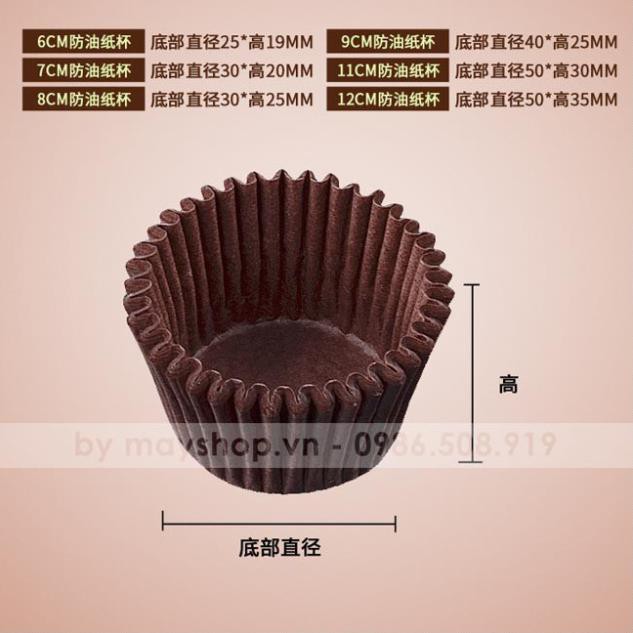 Cupcake mềm nguyên lốc 300 chiếc