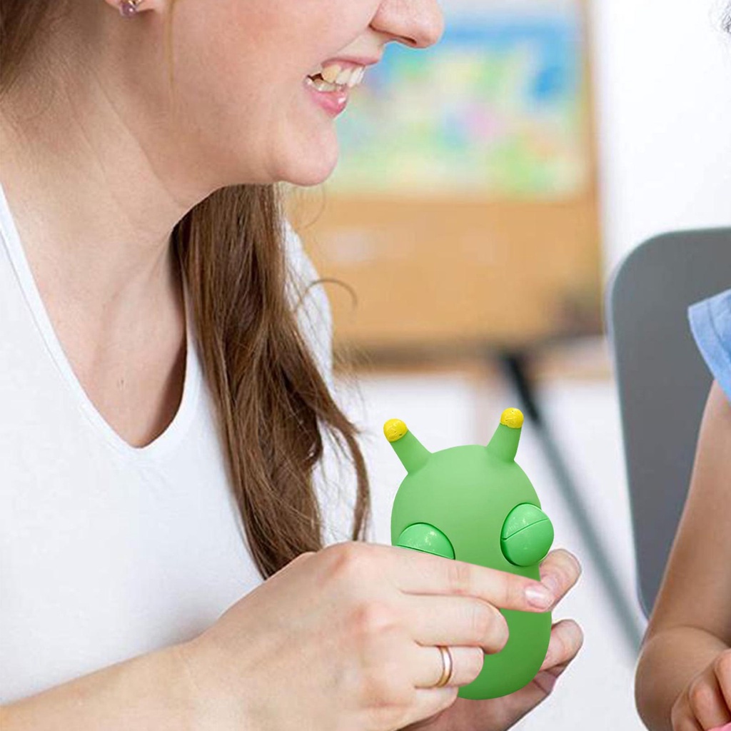 Đồ Chơi Bóp Giảm Căng Thẳng Hình Con Sâu Sáng Tạo B7E3