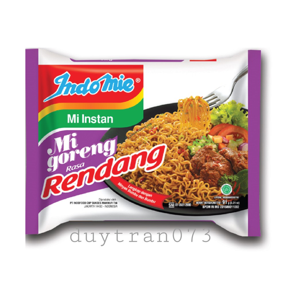 Mì xào khô Indomie Goreng l 4 vị | BigBuy360 - bigbuy360.vn