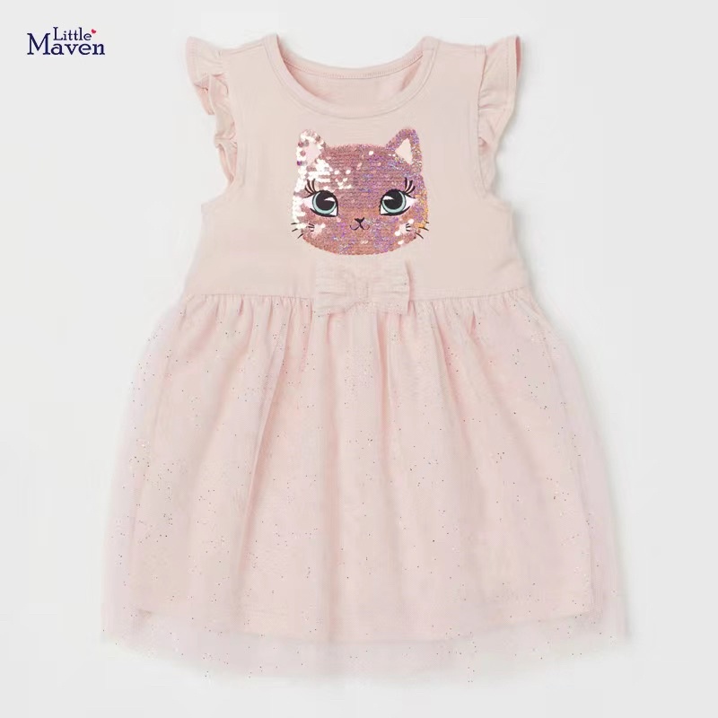 Váy little mavel tqxk bé gái 2-7y