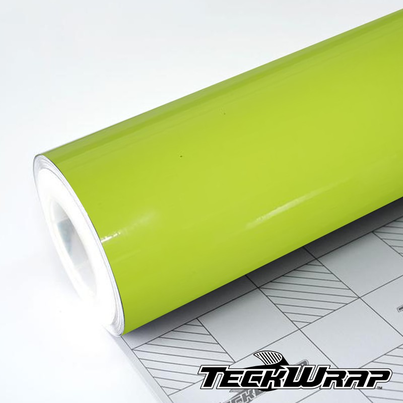 Decal xanh nón chuối cao câp TECKWRAP CG08 TOXIC GREEN chuyển dụng dán xe oto xe máy