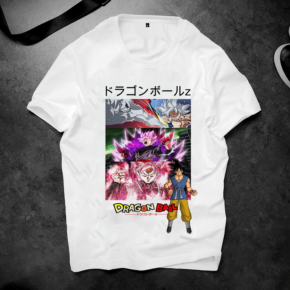 Áo thun form rộng unisex hình GoKu chất vải đẹp2019ts741