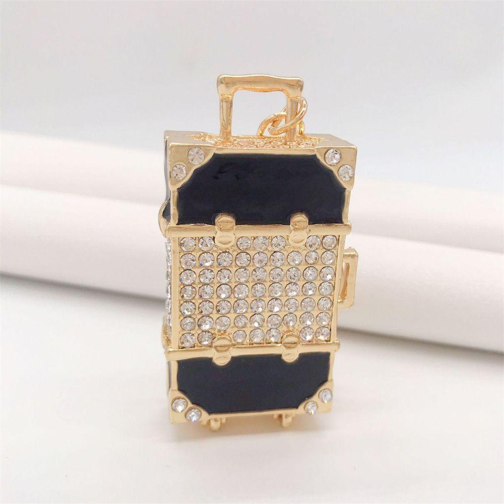 Móc Khóa Kim Loại Hình Vali Độc Đáo