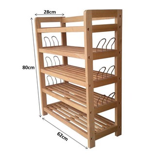 Kệ dép móc sắt 5 tầng 60