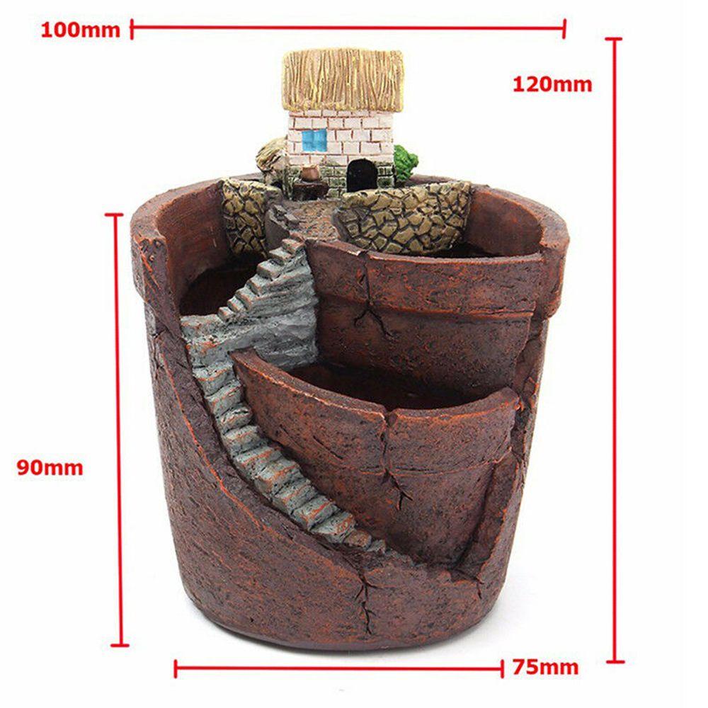 Giỏ Trồng Cây Bonsai Hình Ngôi Nhà