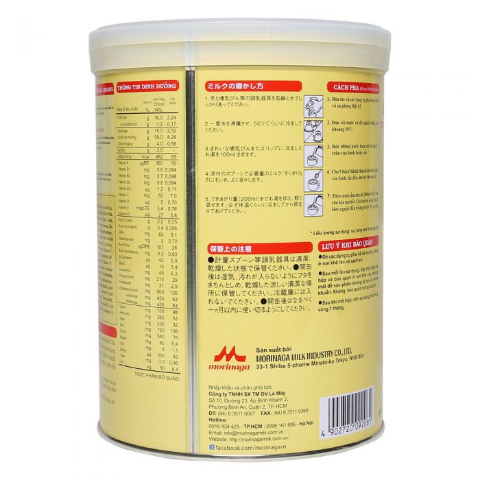 Sữa Bột Morinaga Nhập Khẩu số 2 850g [date 6/2023]