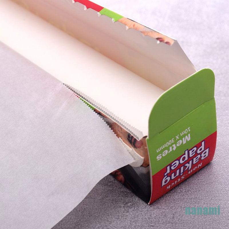 [nanami]20M NonStick Cookie Sheet Parchment Paper Baking Pan Line Oil Paper Butter Paper