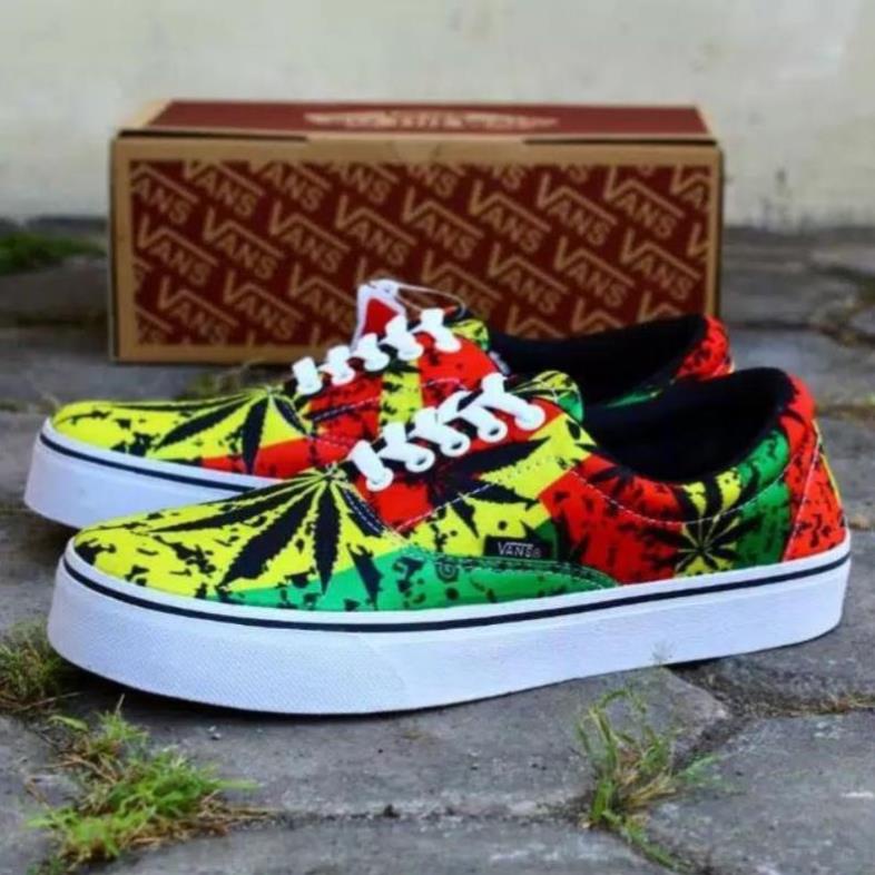 🌤️ OFFWHITE Giày Vans Oldskoll Chính Hãng In Họa Tiết Galaxy Bone X-Man Thời Trang Off White 🥇