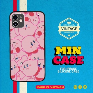 Ốp Lưng Iphone 6 6S Kirby collage lợn hồng đáng yêu MIN CASE cho SAMSUNG A12 PAP20211063