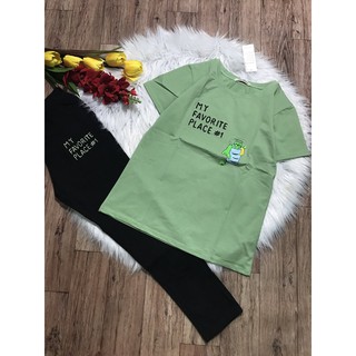 ĐỒ BỘ MẶC NHÀ THUN COTTON SỊN MÁT ĐẸP