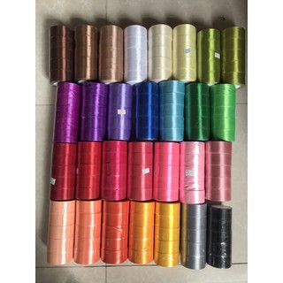 1 LỐC RUY BĂNG LỤA 4cm,