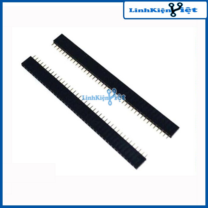 Thanh Jump Cái Đơn 1x40P 2.54mm ( Đen )