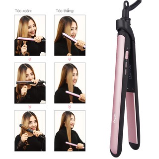 Máy uốn duỗi tóc CkeyiN 2 trong 1