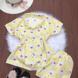 Đồ bộ pizama ( ảnh thật)
