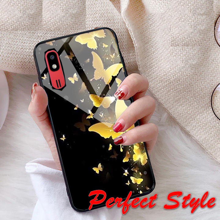 Ốp Lưng Phủ Bóng Bướm xinh Tecno pova 2 3 Spark 7 7T Spark 6 go Spark 8c