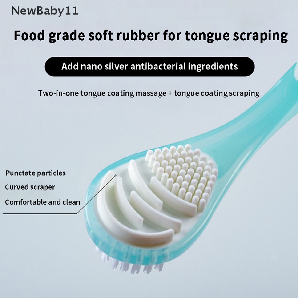 Dụng Cụ Cạo Lưỡi Vệ Sinh Răng Miệng Dành Cho Trẻ Em Và Người Lớn