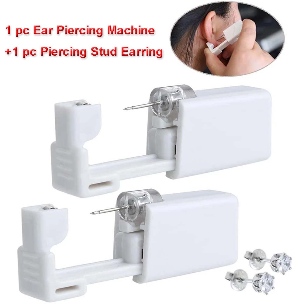 Dụng Cụ Bấm Lỗ Tai / Mũi An Toàn Thời Trang Dùng 1 Lần Cho Nữ