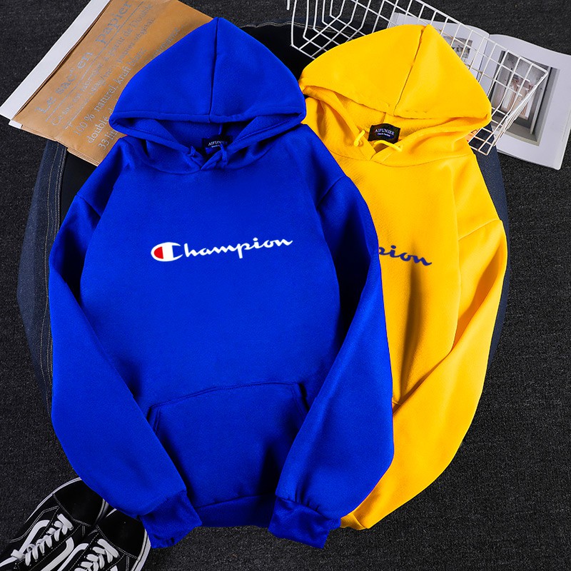 Áo khoác Hoodie tay dài dáng rộng lót nhung dày thời trang cho cặp đôi