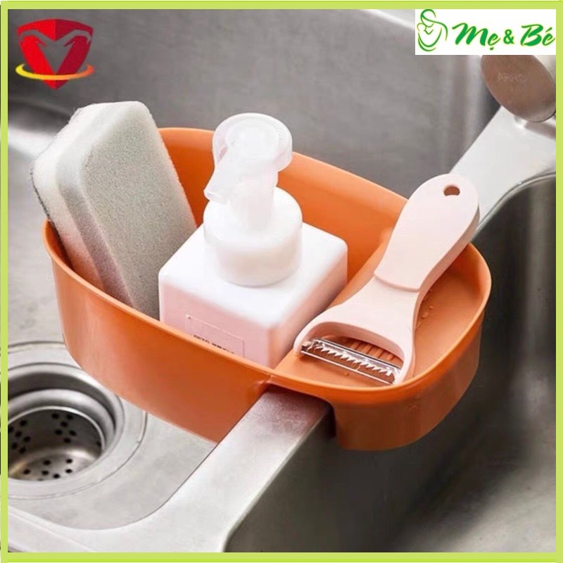 Khay Nhựa Bầu Dục Đa Năng Lọc Rác, Gài Bồn Rửa Chén, Bồn Rửa Bát – Rổ Nhựa Đựng Giẻ Rửa Chén – Xà Phòng