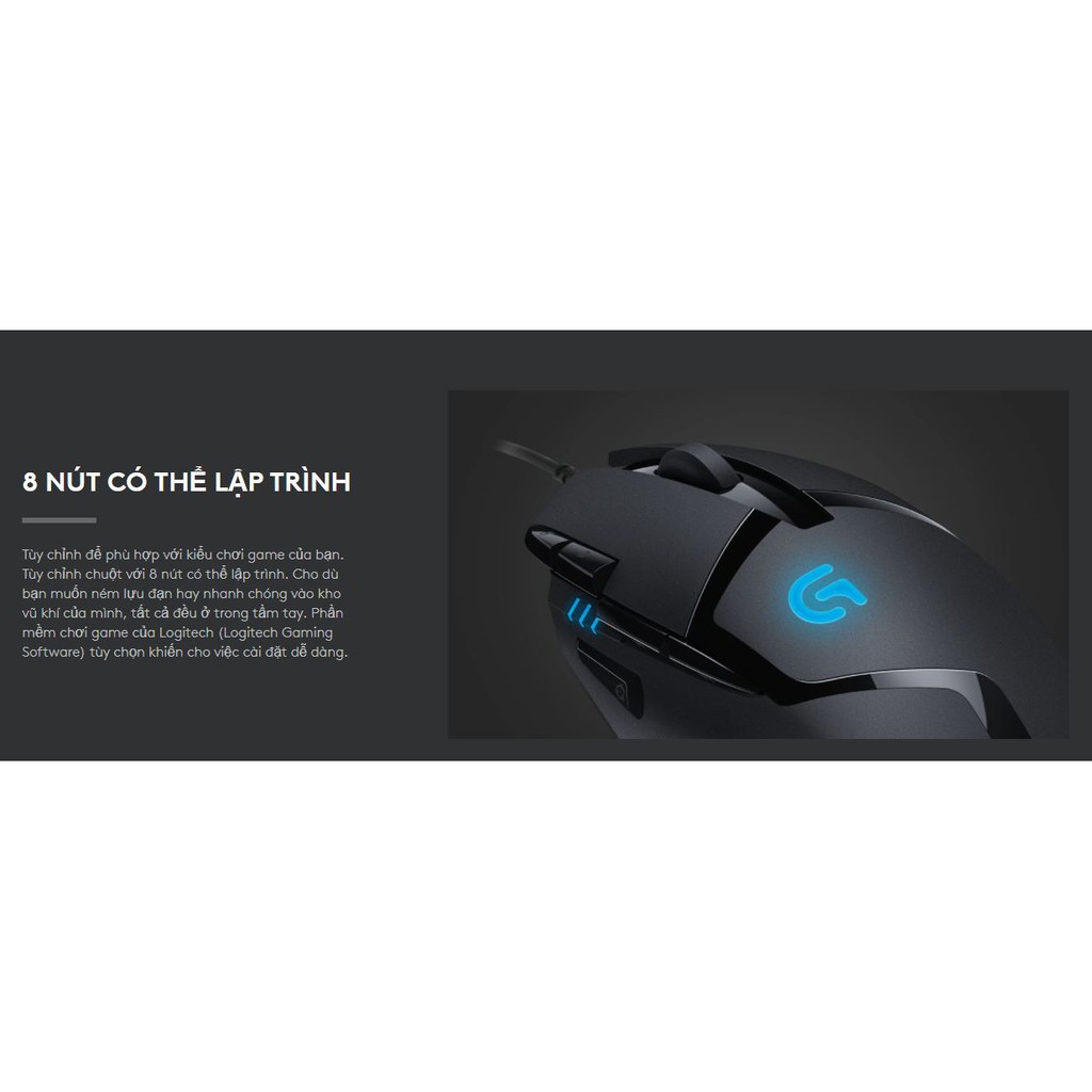 Chuột gaming Logitech G402 HYPERION FURY - chính hãng bảo hành 24 tháng