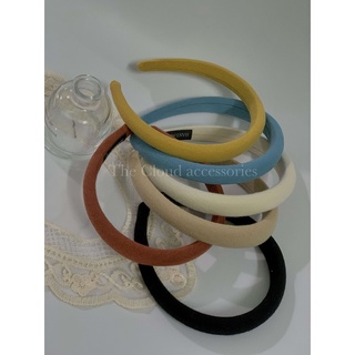 Bờm tóc, băng đô tóc vải dáng mỏng nhiều màu. TheCloud