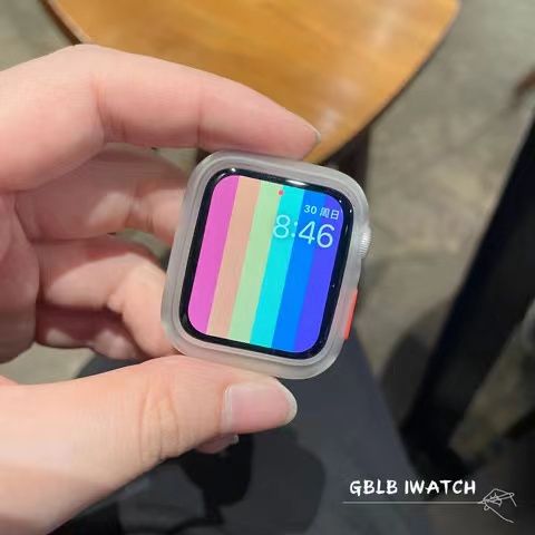 Ốp TPU Mềm Trong Suốt Bảo Vệ Màn Hình Cho Apple Watch Series 7 41mm 45mm 44MM 40MM 42MM 38MM Series 7 6 5 4 3 2 1