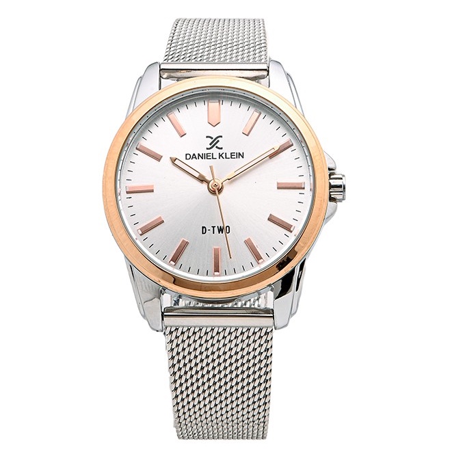Đồng hồ Nữ Daniel Klein D-TWO Blue Mesh Sliver DK.1.12622.6