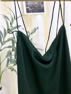 VÁY LỤA CỔ ĐỔ VICS