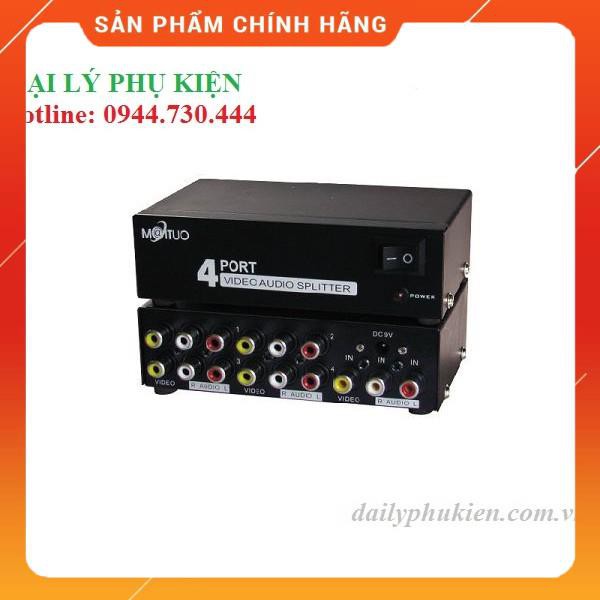 Bộ chia AV 1 ra 4 dailyphukien