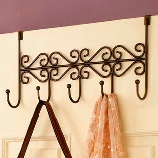 Móc sắt phơi quần áo sau cửa