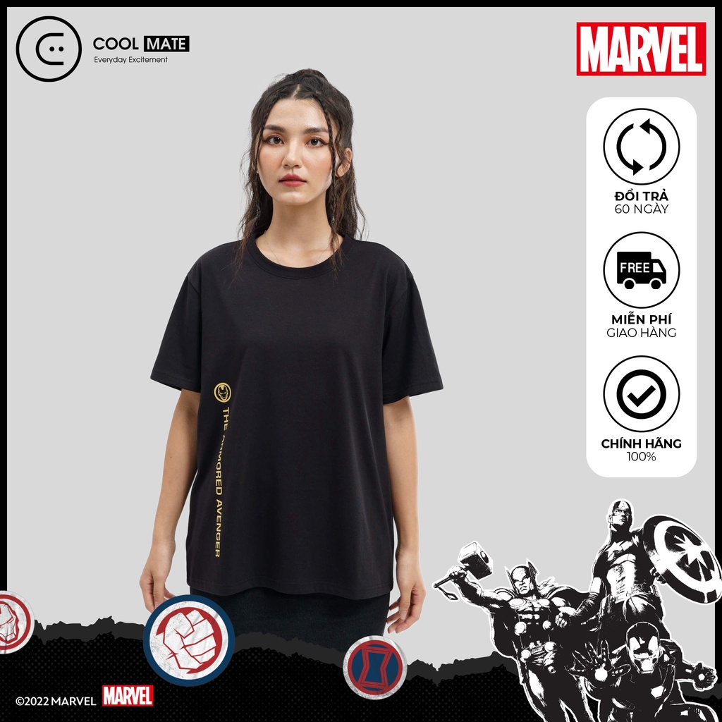 Áo thun Marvel The Armored Avenger- thương hiệu Coolmate
