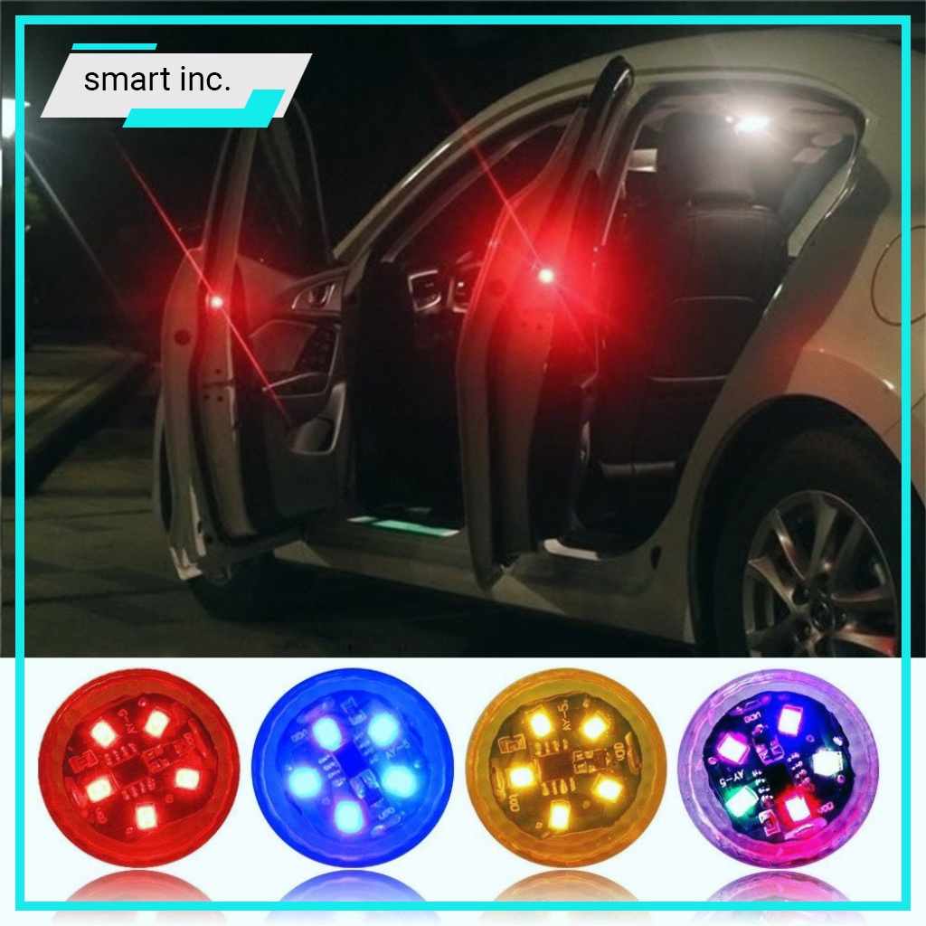 Đèn Led Cảnh Báo Mở Cửa Xe Hơi Đèn Led Nhấp Nháy Gắn Ô Tô