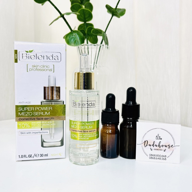 SERUM BIELENDA TRẺ HÓA DA NGĂN MỤN VÀ SE KHÍT LỖ CHÂN LÔNG 30ml