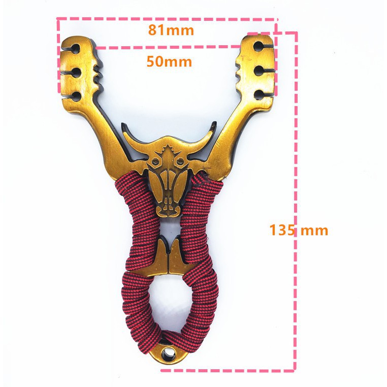 Ná thun bắn chim KOLANO đồ chơi vận động ná thun cao su thân kim loại cao cấp TS-001141