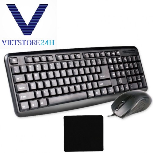 COMBO PHÍM CHUỘT BOSSTON D5200 + LÓT