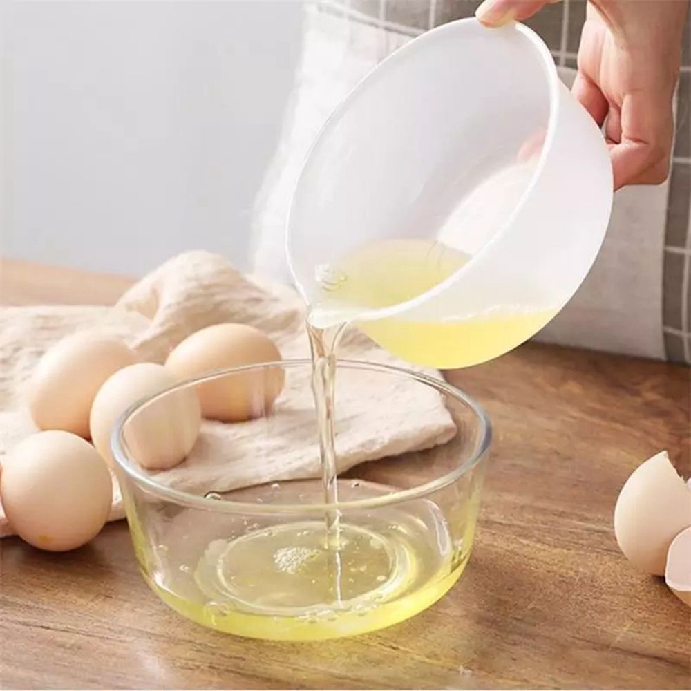 Dụng Cụ Tách Lòng Đỏ Trứng Bằng Nhựa Chống Dính Nhiều Màu Sắc Tiện Dụng Cho Nhà Bếp / Quán Bar Diy