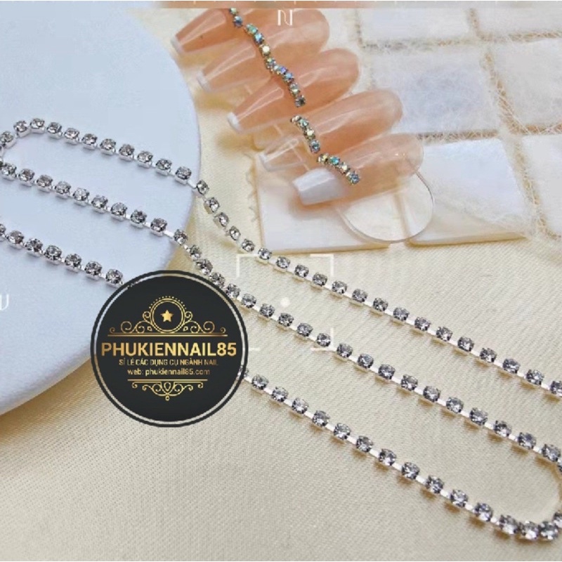đá dây trang trí móng