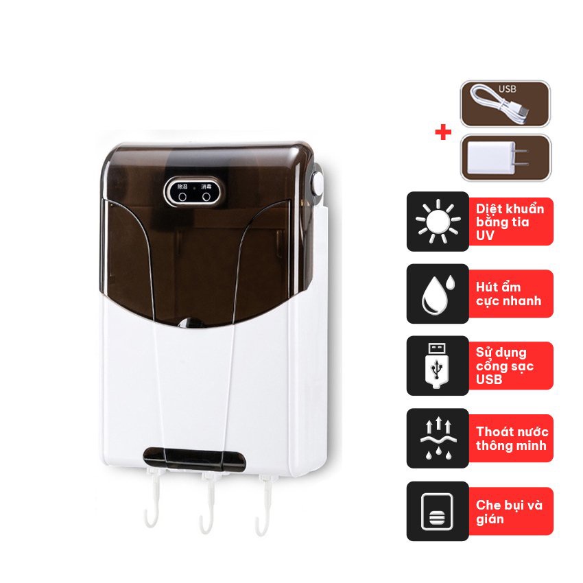 Máy Sấy Đũa Cao Cấp Khử Khuẩn Đũa Thìa Bằng Tia UV