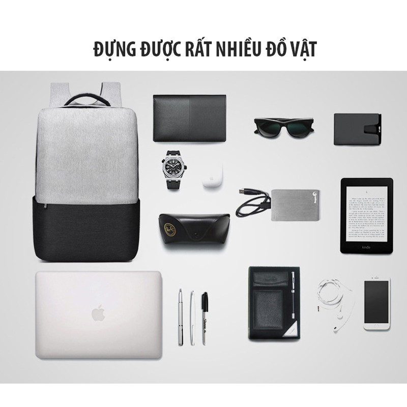 Balo du lịch đựng Macbook, Laptop 15.6 inch phong cách thể thao