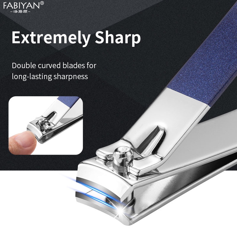 Bộ 9-26 món dụng cụ cắt móng tay FABIAN thép không gỉ-bộ cắt móng tay cao cấp tiện dụng