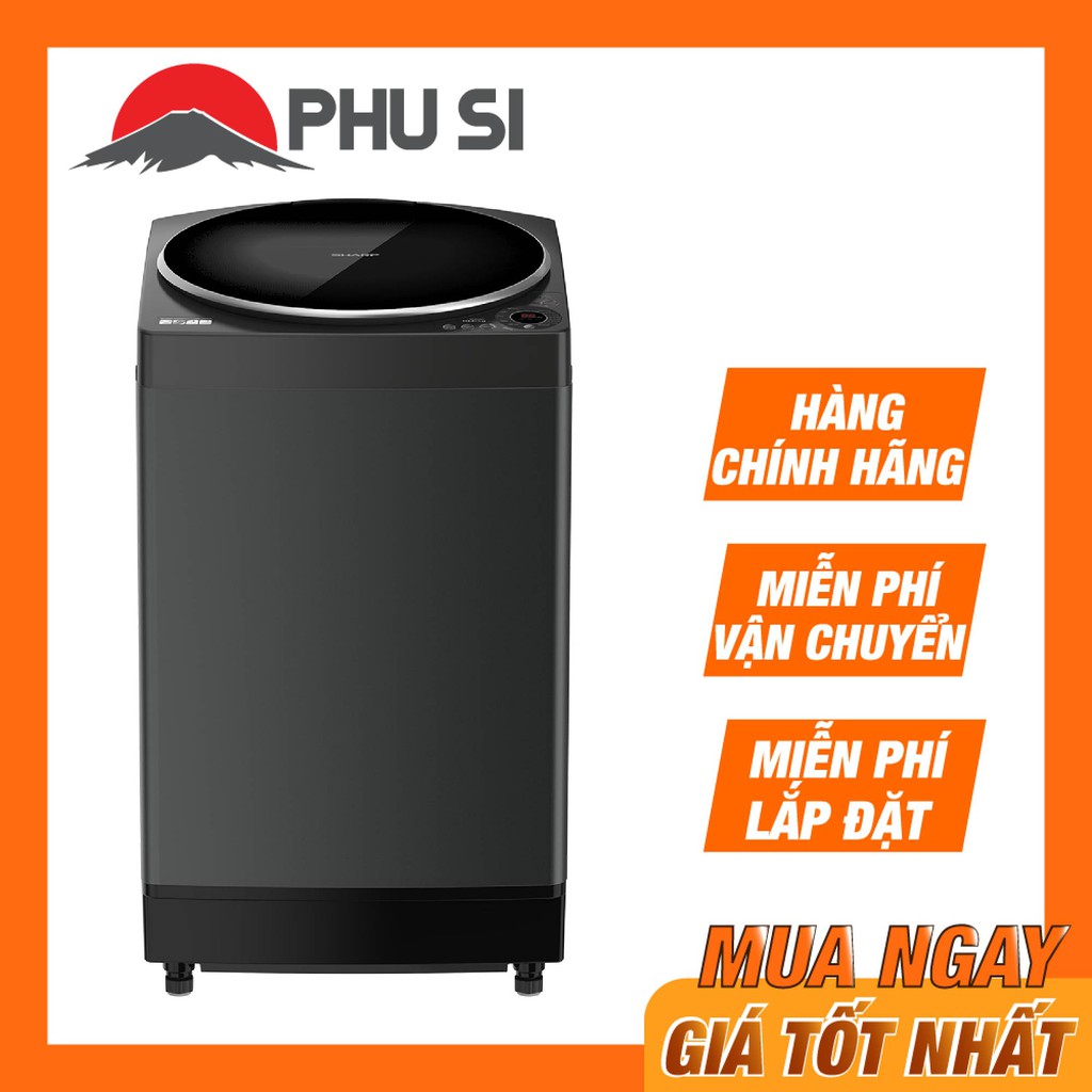 [MIỄN PHÍ LẮP ĐẶT - VẬN CHUYỂN] Máy giặt Sharp 11 kg ES-W110HV-S