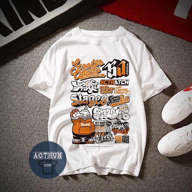 ALBUM 32 - ALBUM NHIỀU MẪU ÁO THUN PHỐI NGẦU