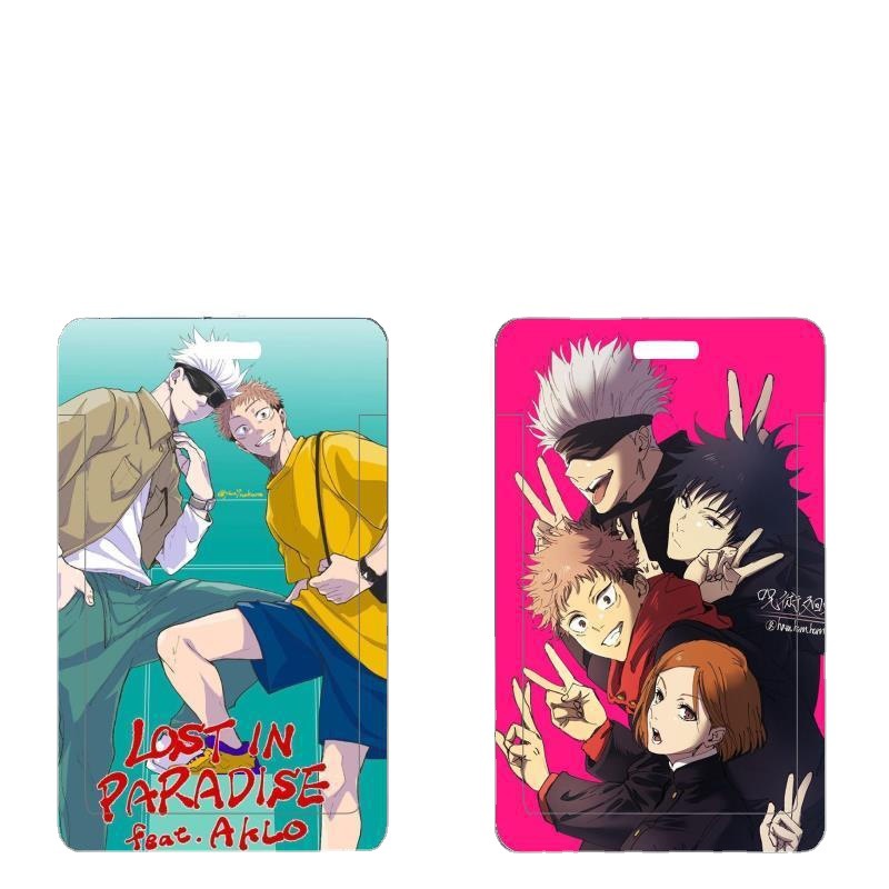 Dây Đeo Thẻ id / Thẻ Sinh Viên Họa Tiết anime jujutsu kaisen Ốp