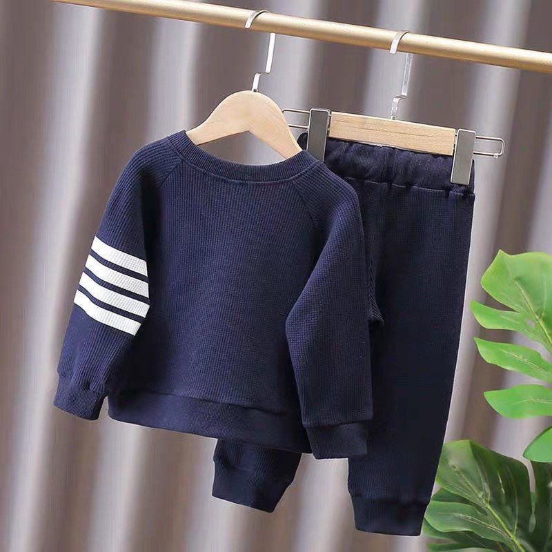 COMBO 2 BỘ LEN TỔ ÔNG THAN VÀ GHI CHO BÉ TRAI VIỀN TRẮNG